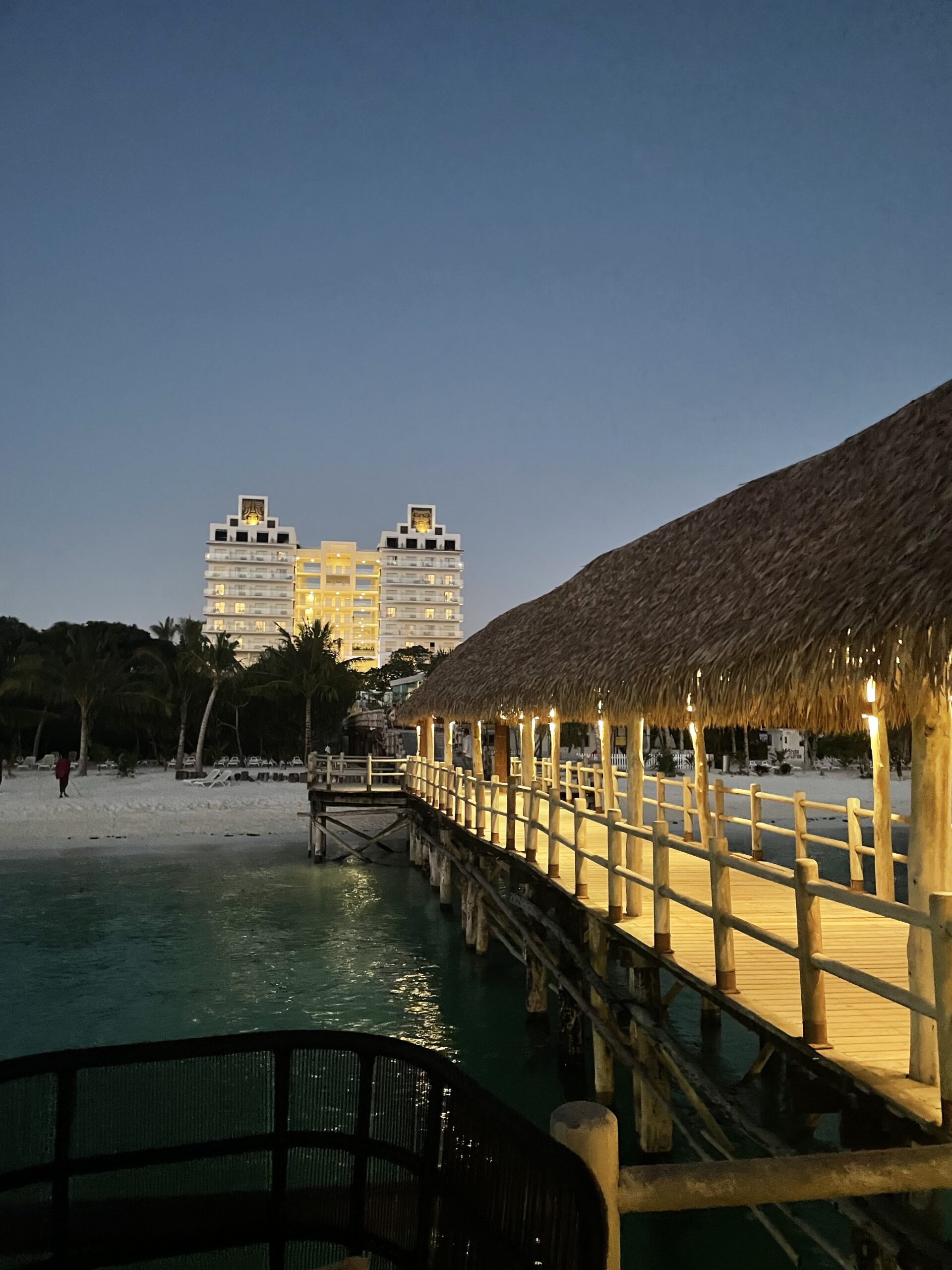 Sansibar Nungwi Hotel Hotel Riu Jambo im Norden von Sansibar Ansicht vom Strand