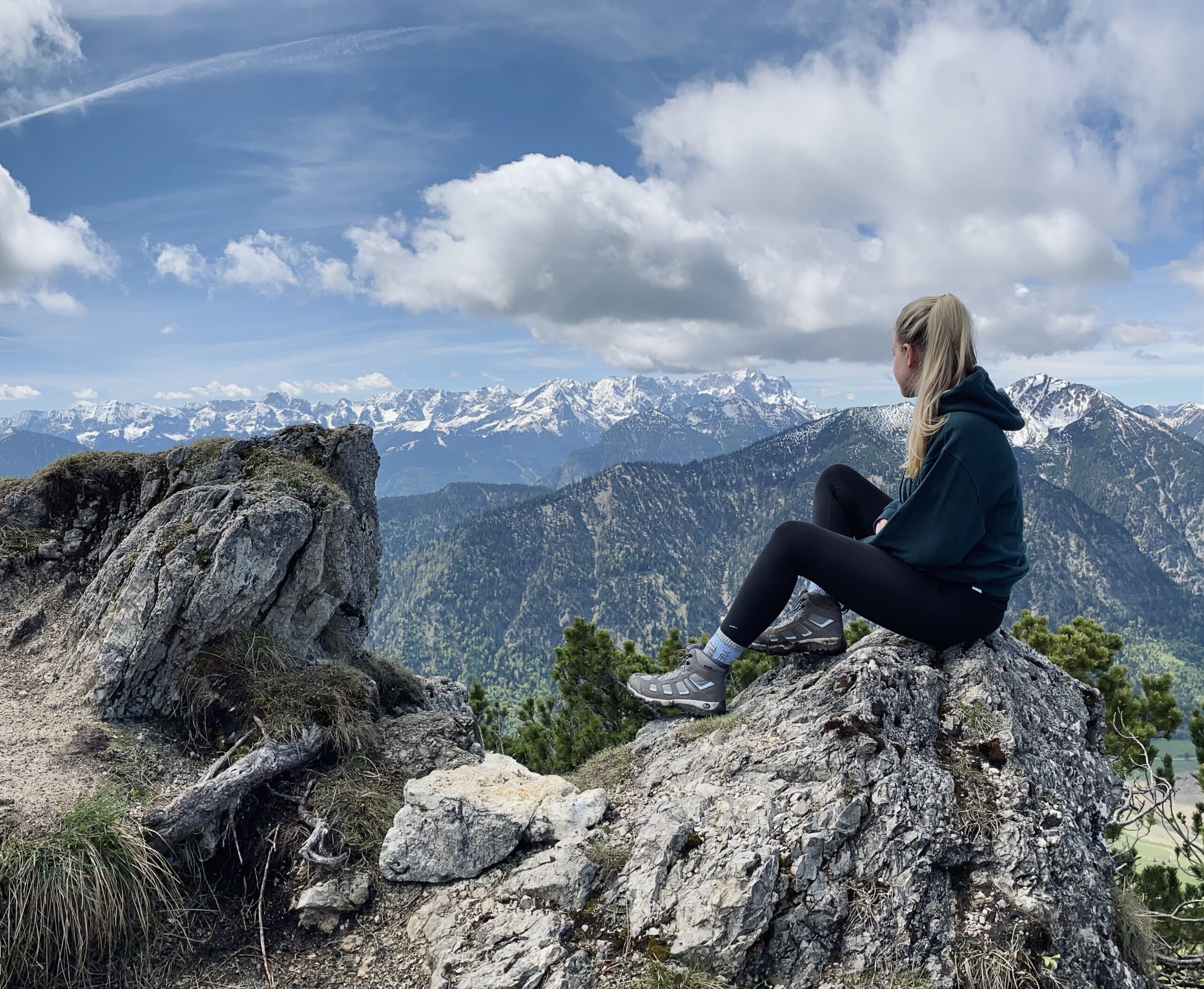 Ausblick Laber Ausblick vom Lager in Oberammergau