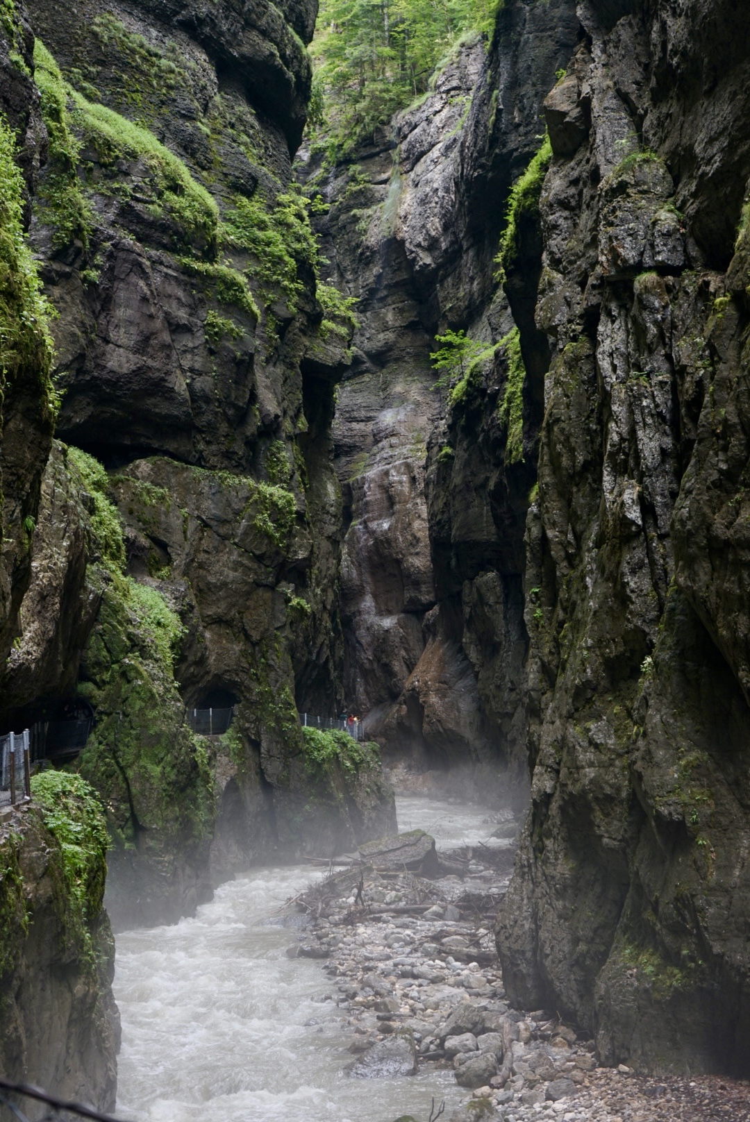 Partnachklamm Ausblicke in der Partnachklamm in Garmisch Patenkirchen