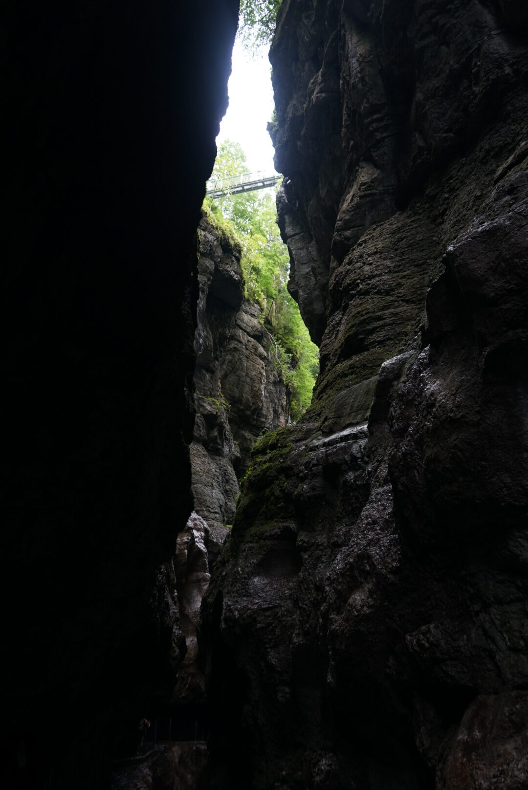 Partnachklamm Ausblicke in der Partnachklamm in Garmisch Patenkirchen