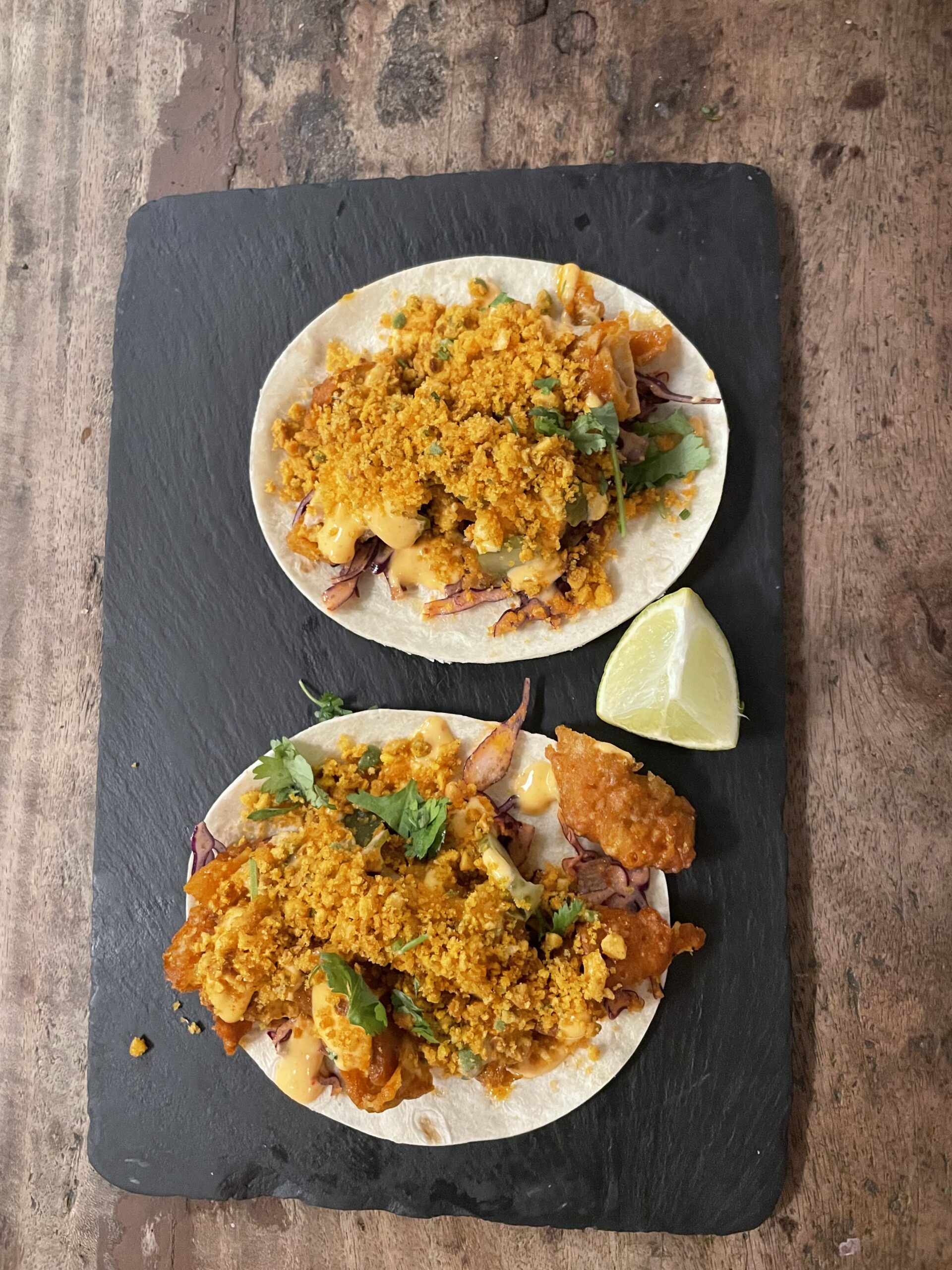 Tacos Tacos in der Old Dairy Food Hall in Selfoss