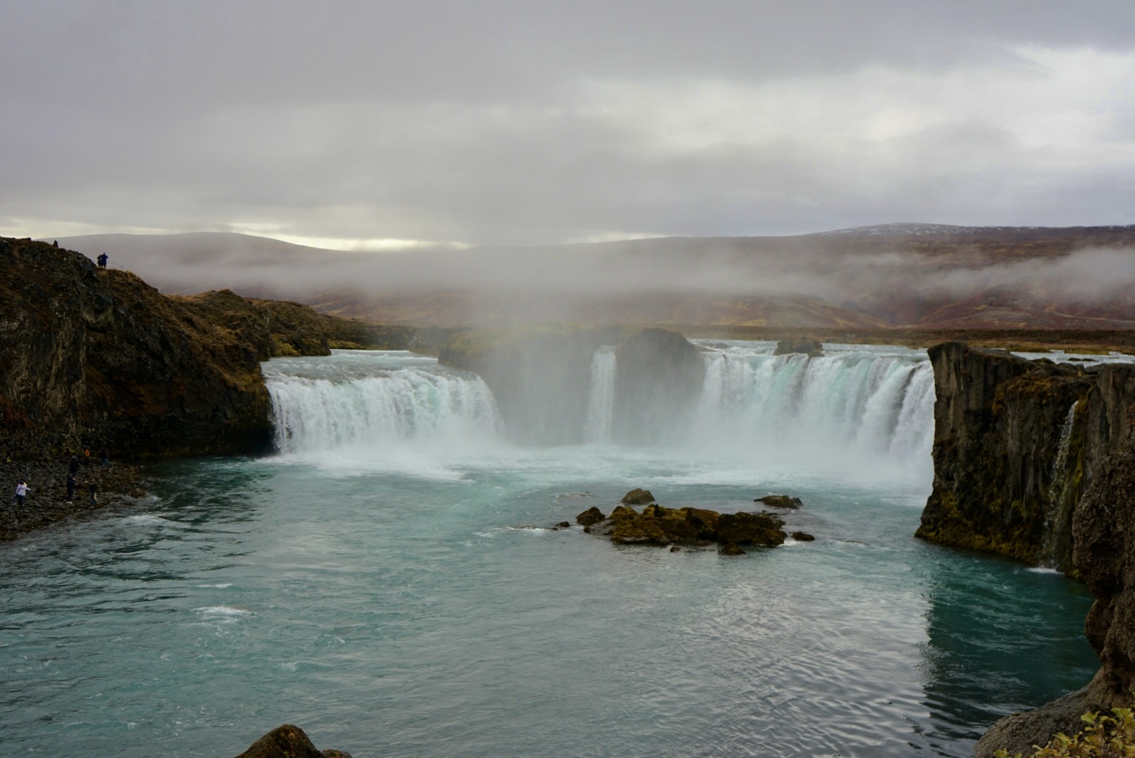 Godafoss Der mächtige Godafoss - Wasserfall der Götter im Norden Islands
