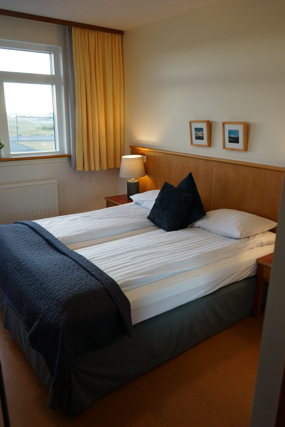 Hotel Hellissandur Doppelzimmer Das Doppelzimmer im Hotel Hellissandur auf der Halbinsel Snaefellsnes auf Island