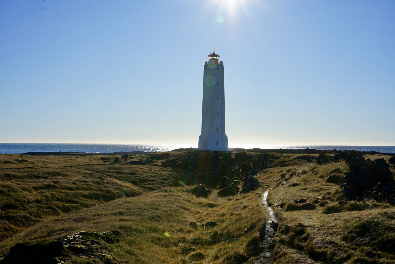 Leuchtturm Snaefellsnes Die Insel Snaefellsnes hat einige Leuchttürme zu bieten, dieser ist einer davon