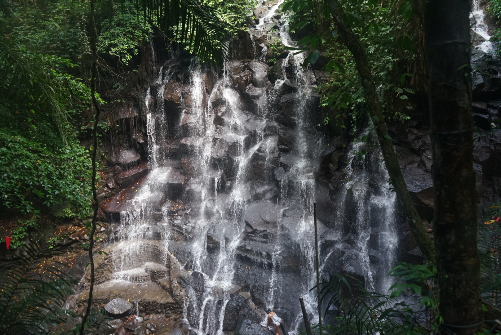 Kanto Lampo Wasserfall Der Kanto Lampo Wasserfall in der Nähe von Ubud, Bali