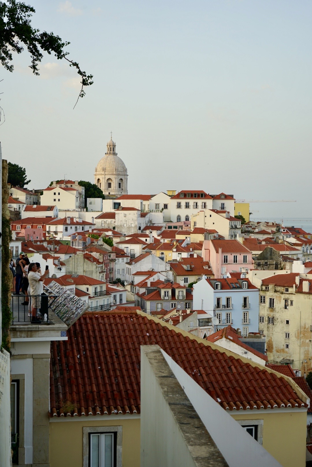 Aussichtspunkte Miradouro de Santa Luzia in Lissabon